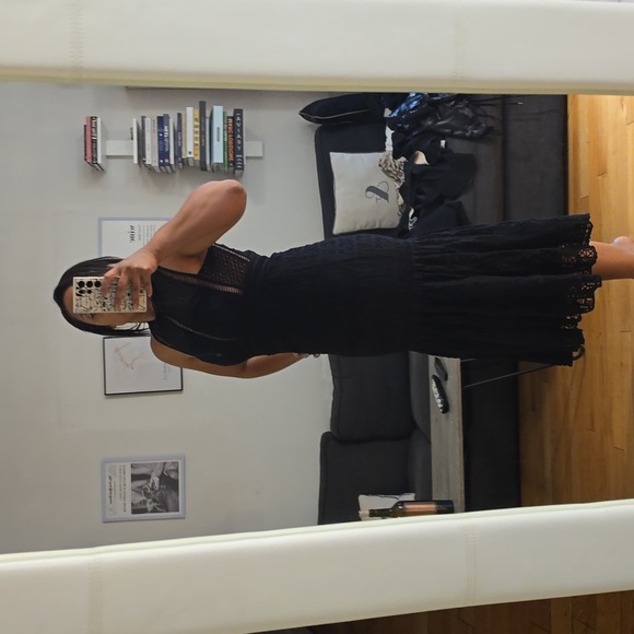 Rebecca Taylor 0 Black Lace Dress new - Picture 2 of 8